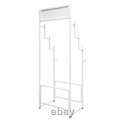Floor Standing Carpet Display Stand Commercial Organizer Holder f/Displaying Mat