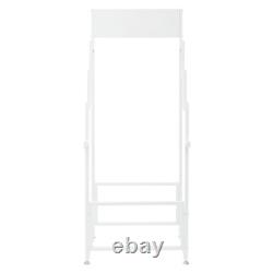 Floor Standing Carpet Display Stand Commercial Organizer Holder f/Displaying Mat