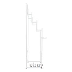 Floor Standing Carpet Display Stand Commercial Organizer Holder f/Displaying Mat