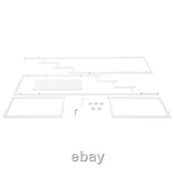 Floor Standing Carpet Display Stand Commercial Organizer Holder f/Displaying Mat