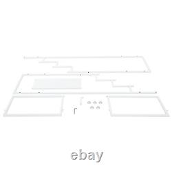 Floor Standing Carpet Display Stand Commercial Organizer Holder f/Displaying Mat