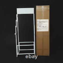 Floor Standing Carpet Display Stand Commercial Organizer Holder f/Displaying Mat