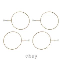 Flower Display Stand With 4 Flower Buckets Metal Plant Stand With Wheels