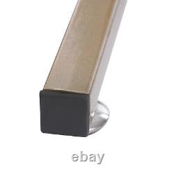 Flower Display Stand With 4 Flower Buckets Metal Plant Stand with Wheels