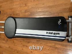 Free Shipping! Total Gym Fit Plus Wing Bar Ab Crunch XL Squat Stand 6 Dvd's Mint