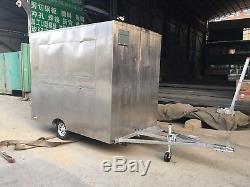 Fryer Ice Cream Stainless Steel Concession Stand Trailer Kitchen Ship By Sea