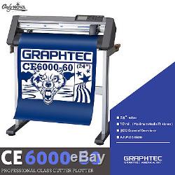 GRAPHTEC CE6000-60 PLUS Vinyl Cutter Plotter+FREE Stand & FREE Shipping