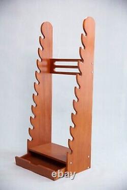 Giant 10 Tier Light Wood Bracelet & Bangles Display Stand Holder +Free Shipping