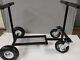 Gloss BLACK Go Kart Stand Collapsible Rolling Dirt or Shifter kart FREE SHIP