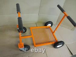 Go Kart Stand Collapsible Rolling Go Kart Stand ORANGE Powdercoat NEW FREE SHIP