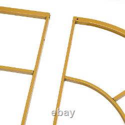Gold Wedding Stand Arch Backdrop Iron Wedding Event Party Prop DIY Decoration US