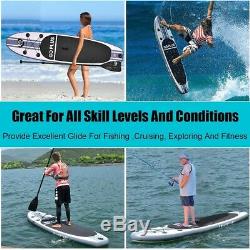 Goplus 10' Inflatable Stand Up Paddle Board SUP with 3 Fins Free Shipping