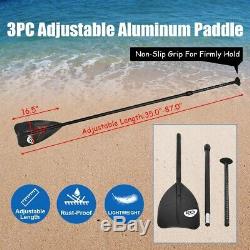 Goplus 10' Inflatable Stand Up Paddle Board SUP with 3 Fins Free Shipping