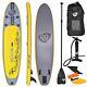 Goplus 11' Inflatable Stand up Paddle Board SUP with 3 Fins Brand New SHIPS FREE