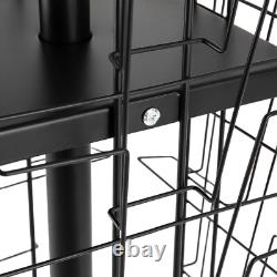 Greeting Cards Display Rack 36-Pocket Rotating Postcard Stand Detachable Rack