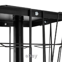 Greeting Cards Display Rack 36-Pocket Rotating Postcard Stand Detachable Rack