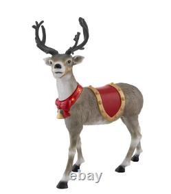 HOME ACCENTS HOLIDAY 4.5 ft LED Standing Reindeer Buck 2023 NEW SAME DAY SHIP