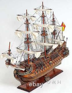 Hand Made Wooden Ship Model San Filipe Exclusive Edition Fully Assembled