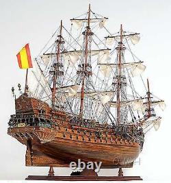 Hand Made Wooden Ship Model San Filipe Exclusive Edition Fully Assembled