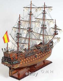 Hand Made Wooden Ship Model San Filipe Exclusive Edition Fully Assembled