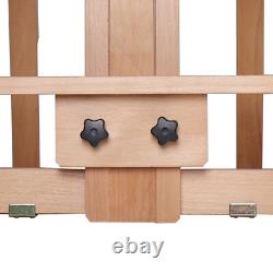 HeavyDuty Studio Artist Easel Large H-Frame Wood Painting Art Easel Standing