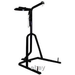 Heavy Punching Bag Boxing Stand Three Stations MMA Trainer Fitness Free Shipping