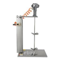 High Efficiency Mixing Machine Pneumatic Lifting Liquid 50 Gallon Mixer With Stand
