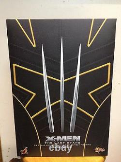 Hot Toys MMS 187 X-Men The Last Stand Wolverine Hugh Jackman 12 inch Figure NEW
