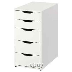 IKEA ALEX Drawer Unit Storage Unit Organize White 14 1/8 x 271/2 FREE SHIPPING