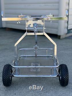 IM Stiletto One Man Kart Stand Chrome $50 Flat Rate Shipping