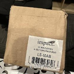 Impact Light Stand LS-10AB NEW IN BOX Lot of 4. FREE SHIPPING