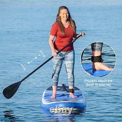 Inflatable Stand Up Paddle Board Premium Sup Package 10' Long 32 Wide 6 Thick