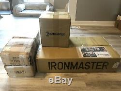 IronMaster Quick-Lock Adjustable Dumbbells 75LB Set & Stand READY TO SHIP