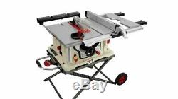 JBTS-10MJS, 10 Jobsite Table Saw with Stand 707000 FREE SHIPPING