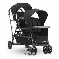 Joovy Big Caboose Graphite Stand On Triple Stroller, Black FREE SHIPPING
