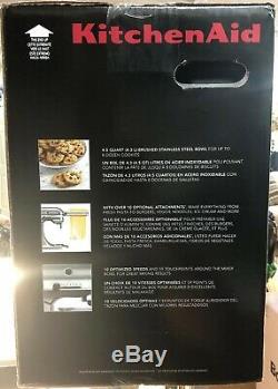 KitchenAid Classic 4.5Qt Stand Mixer K45SS Onyx Black New Fast Shipping