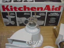 KitchenAid FPPA Attachment Pack For Stand Mixers NEW OPEN BOX with FREE SHIPPING