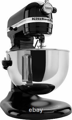 KitchenAid Pro 5 Plus 5 Quart Bowl Lift Stand Mixer Onyx Black FREE SHIPPING
