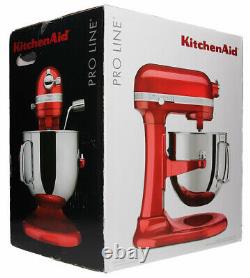 KitchenAid Pro Line 7 Qt Bowl-Lift Stand Mixer Red KSM7586PCA NEW FREE SHIPPING