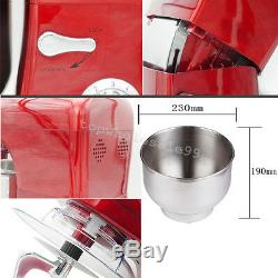 Kitchen 6-speed 5L Metallic Red Professional Stand Mixer 1200watts Fast Ship