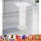 LED School Conference Acrylic Podium Clear Church Lectern Pulpit Stand 110V NEW