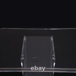 LED School Conference Acrylic Podium Clear Church Lectern Pulpit Stand 110V NEW