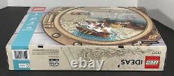 LEGO Ideas SHIP IN A BOTTLE 21313 Leviathan Boat Display Stand Globe SEALED New