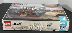 LEGO Ideas SHIP IN A BOTTLE 21313 Leviathan Boat Display Stand Globe SEALED New