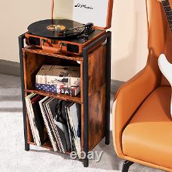 MODERN Vinyl Record Player Stand Turntable Storage Cabinet Holder Organizer Home