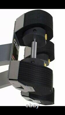 MX55 Selectorized/Adjustable Dumbbells withStand. New In 3 Boxes(Ship To Lower 48)