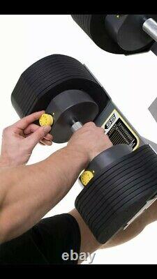 MX55 Selectorized/Adjustable Dumbbells withStand. New In 3 Boxes(Ship To Lower 48)