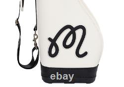 Malbon Golf M Bucket Classic Half Bag / Ivory / Only Express Shipping