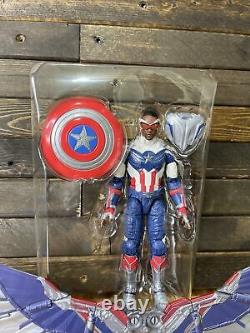Marvel Legends Captain America BAF 100% Complete Wings Action Figure Disney 2021