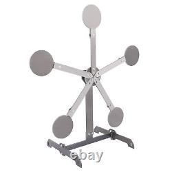 Metal 8 inch Portable Reactive Steel Shooting Target, No Welding